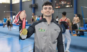 Férias no Brasil se tornam o palco de glória para ginasta argentino: Felipe Becerra conquista 8 medalhas nos Jogos Abertos